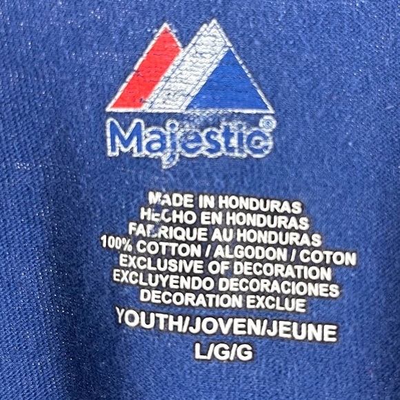 Majestic Dodgers Large Retro 80's Graphic Tee Shirt Baseball MLB Grunge - Picture 4 of 7